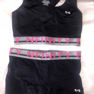 NFINITY Cheerleading Spandex Adult Matching Set